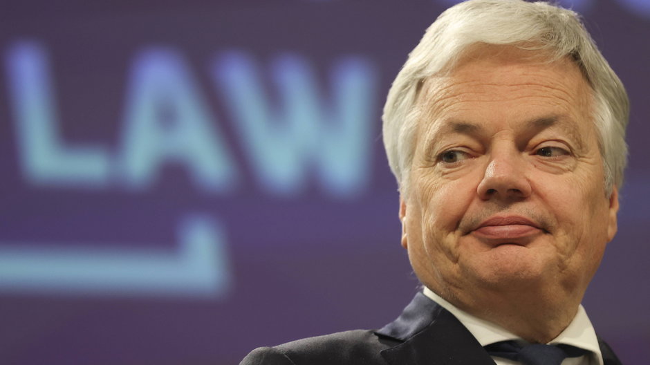 Komisarz Unii Europejskiej Didier Reynders