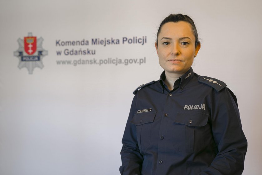 st. asp. Karina Kamińska z gdańśkiej policji