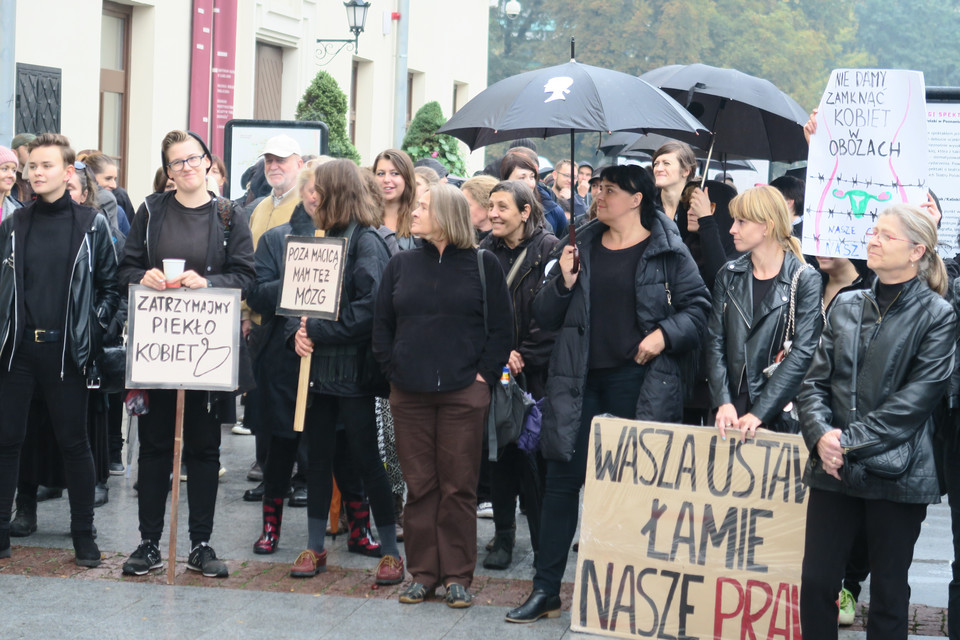 "Czarny poniedziałek" w Lublinie