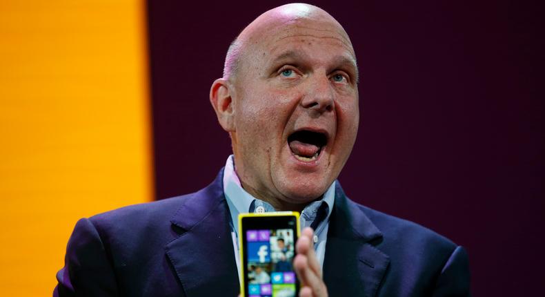 Steve Ballmer, former CEO of Microsoft, endorsed Twitter in a televised interview.