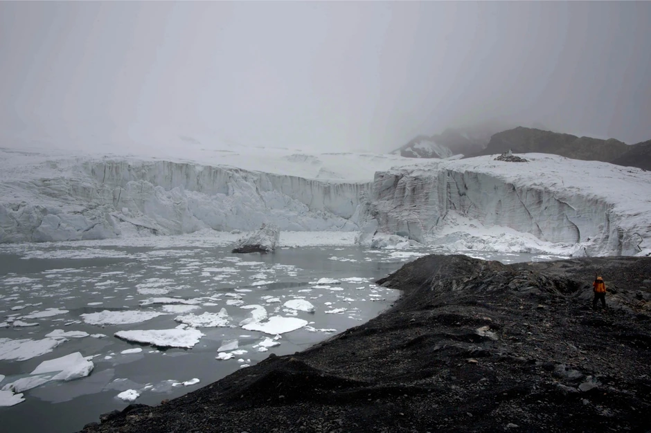 Glečer, ilustracija
