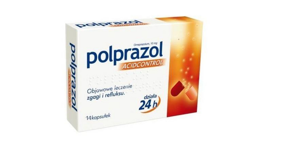Polprazol Acidcontrol od Polpharma na refluks i zgagę. Jak stosować?