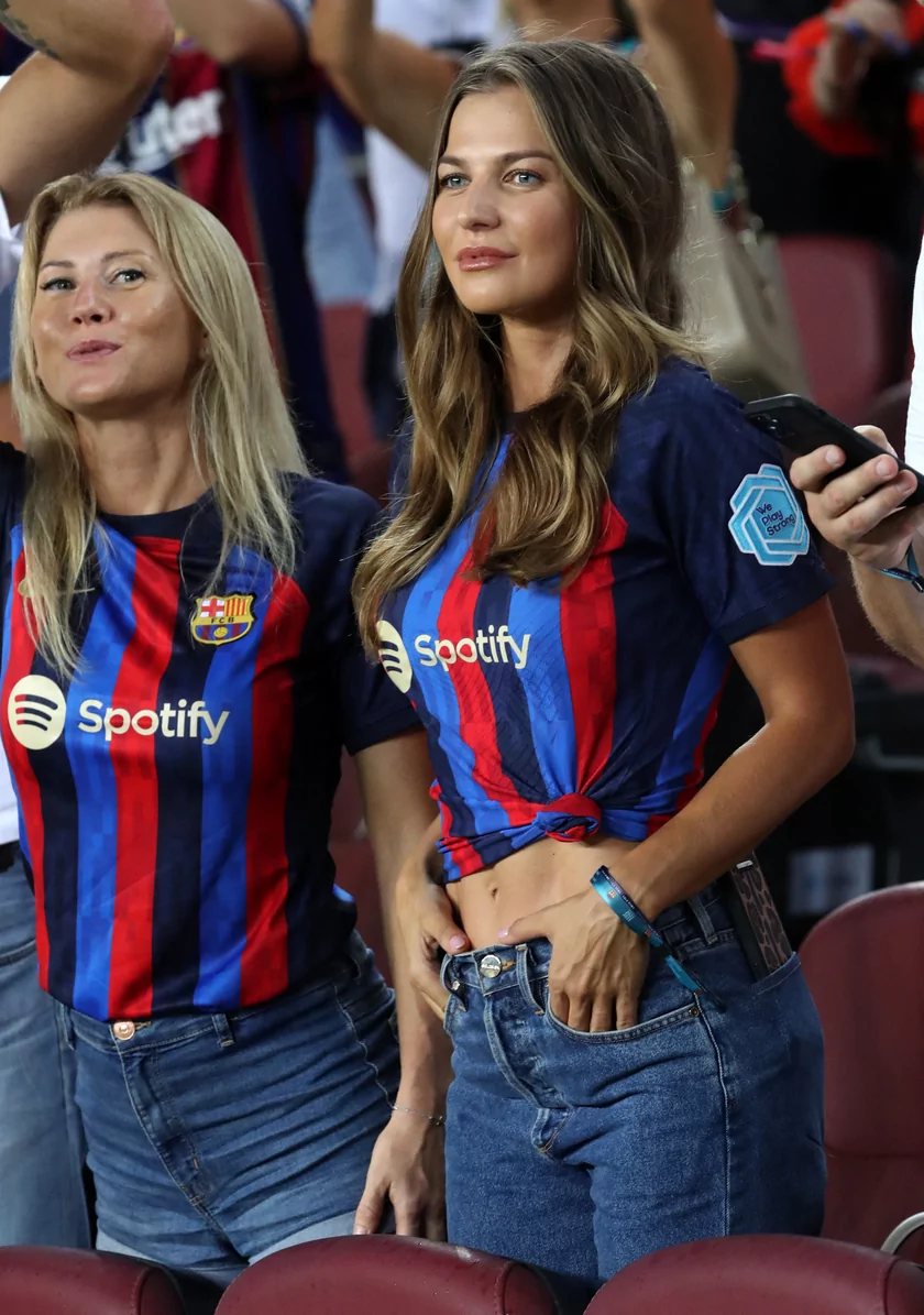 Anna Lewandowska zachwyciła na Camp Nou. Przyćmiła występ Lewego