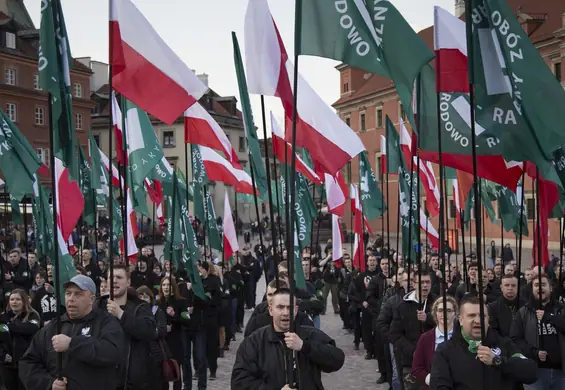 Oburzenie po marszu ONR w Warszawie. "Polska brunatnieje w oczach"