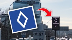 Znak z białym rombem już zaskakuje kierowców. Mandat 600 zł