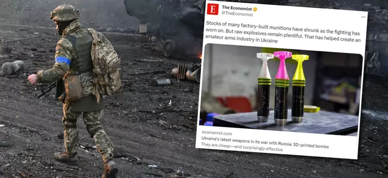 Ukraina drukuje "cukierkowe bomby". Rosjanie mają się czego bać
