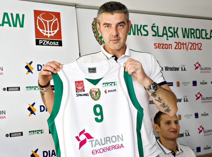 Maciej Zieliński - były koszykarz Śląska Wrocław (poseł PO)