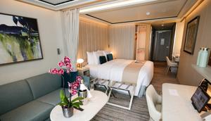 My Deluxe Veranda suite in Silversea's latest ship, Silver Ray, was one of the most luxurious cabins I've ever stayed in.Brittany Chang/Business Insider
