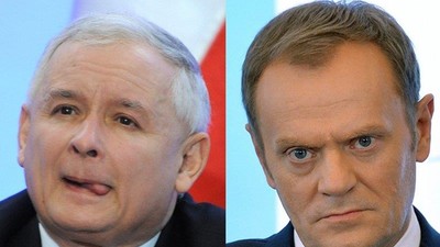 Jarosław Kaczyński i Donald Tusk