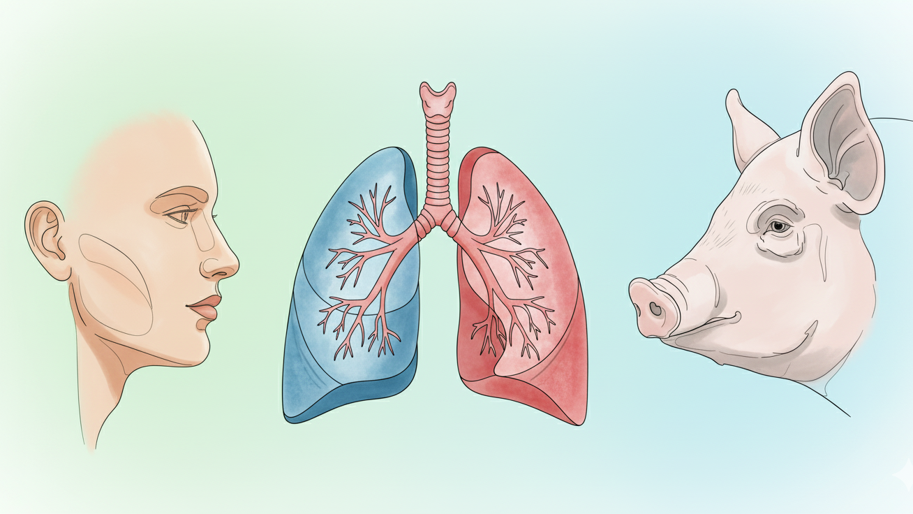 Prvý človek s prasacími pľúcami: Tento experiment môže zmeniť medicínu