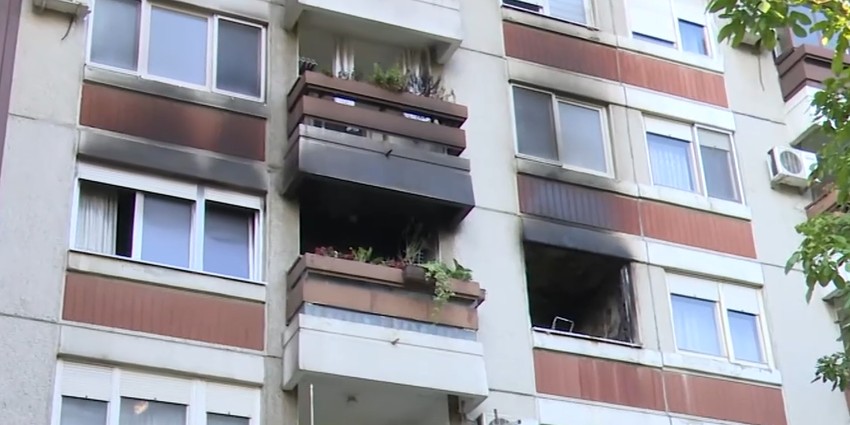 Izgoreo stan u Trgovačkoj ulici