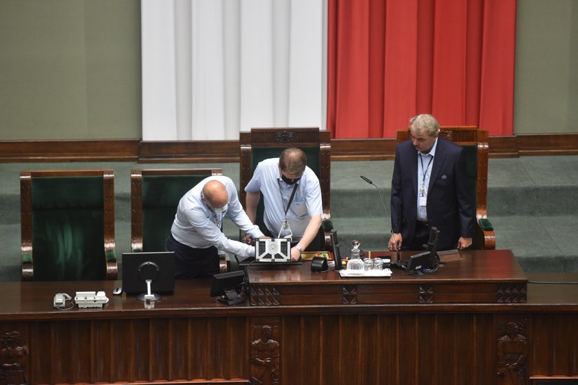 Tak wyglądały przygotowania do zaprzysiężenia prezydenta