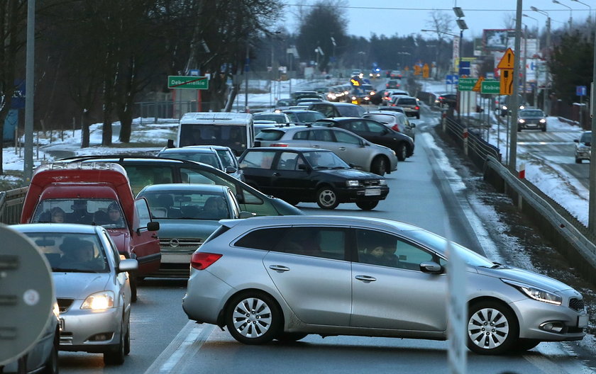 Protest w Dębem Wielkim