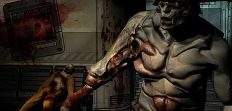 Screen z gry "Doom 3"