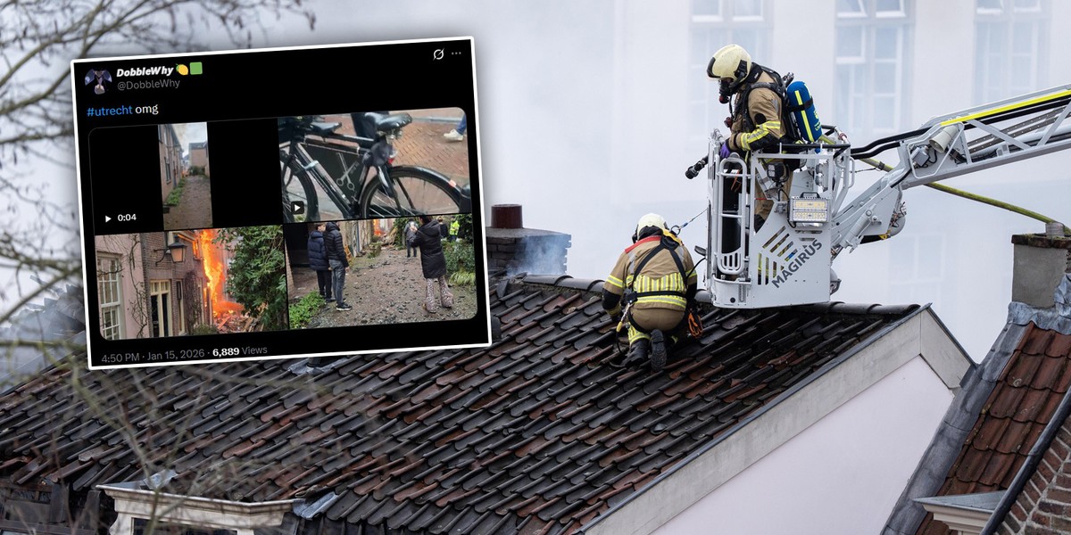 Najpierw eksplozje, potem ogień. Policja zamknęła centrum.
