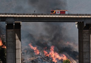 Požar u Los Galjardosu kod Almerije, Španija, 10. jula