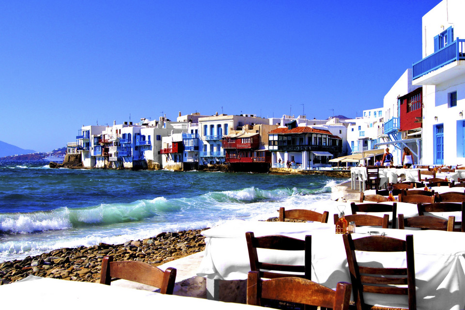 7. Mykonos, Grecja