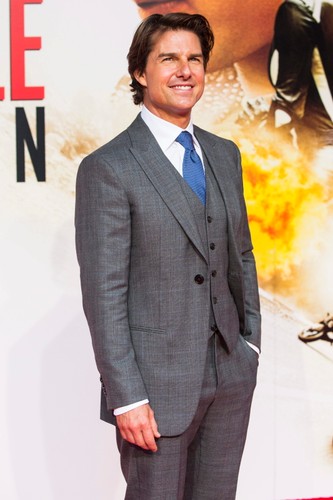 Tom Cruise na premierze 'Mission: Impossible. Rogue Nation' w Londynie