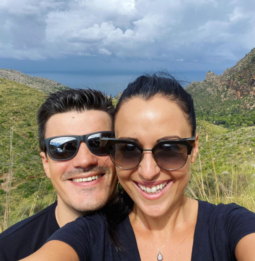 Marija Ristić sa suprugom