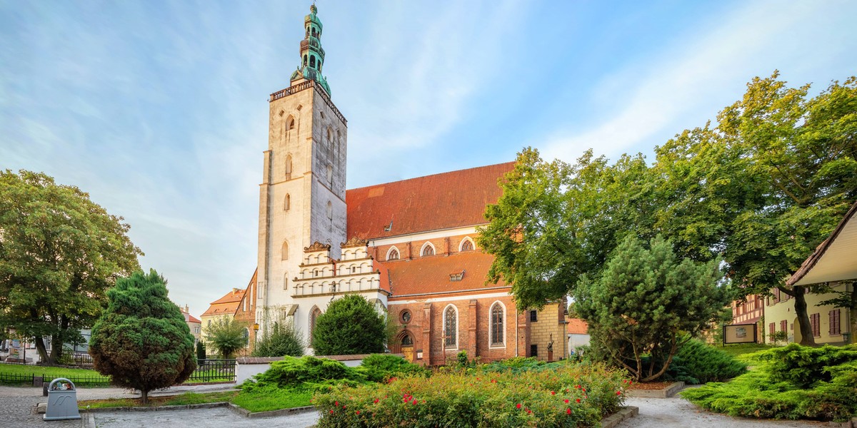 Saint John the Evangelist Basilica in Olesnica, Lower Silesia, Poland