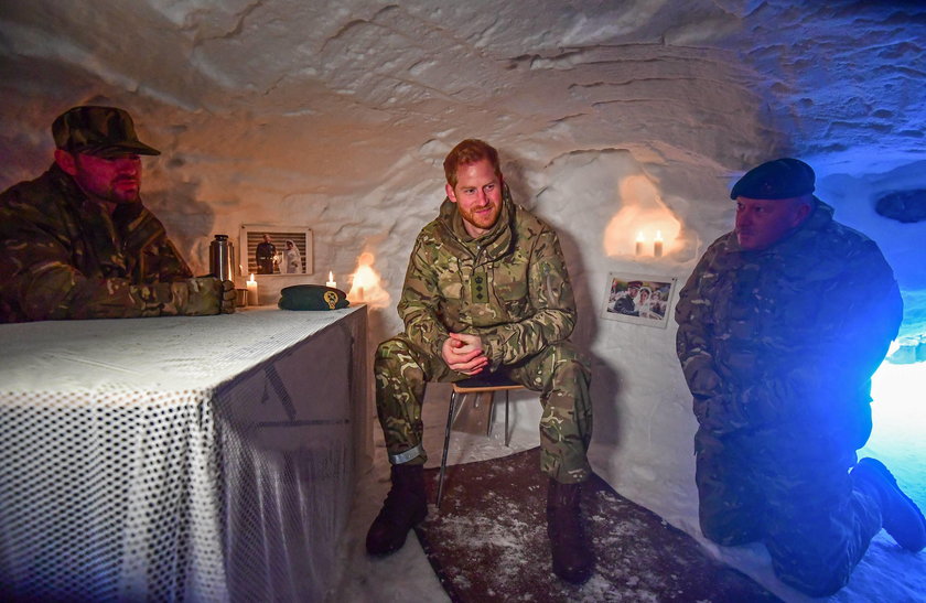 Książę Harry, Captain General of the Royal Marines, wizytuje bazę  Bardufoss