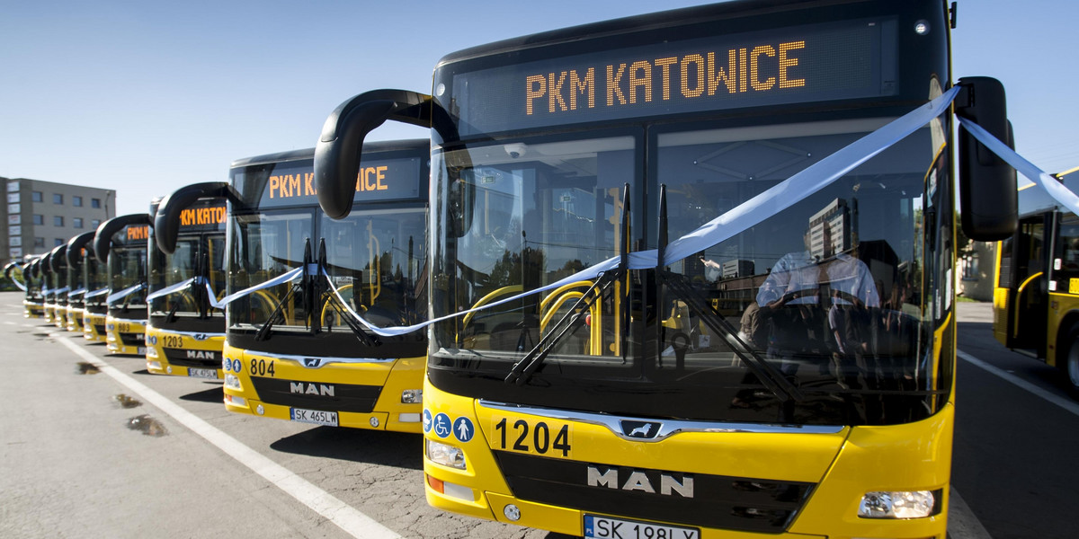 Katowice. Prezentacja nowych autobusów 