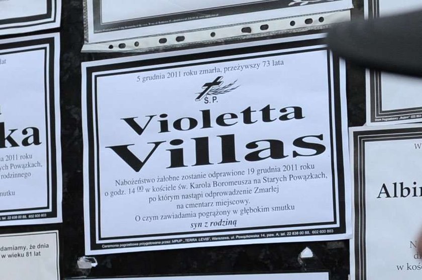 Ostatnia droga Violetty Villas