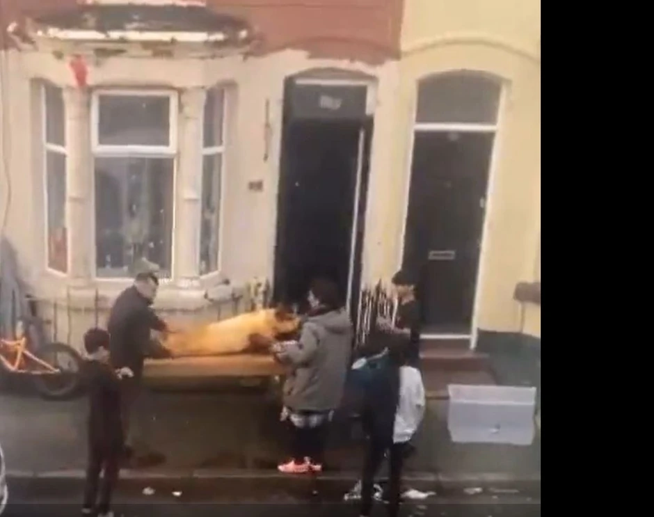 Svinjokolj Rumuna u Londonu