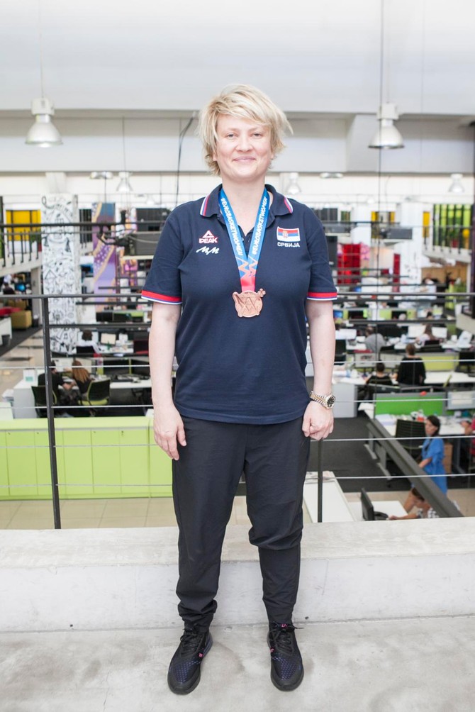 Naša selektorka odvela tim do medalje