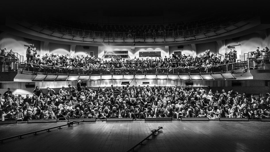 Widownia Teatru Polskiego we Wrocławiu z dnia 20 lutego 2016 r.