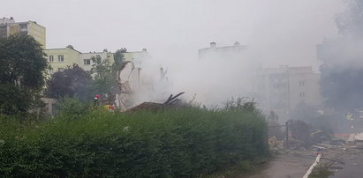 Potężny wybuch w Toruniu. Zawalił się dom jednorodzinny. Ratownicy przeczesują gruzowisko