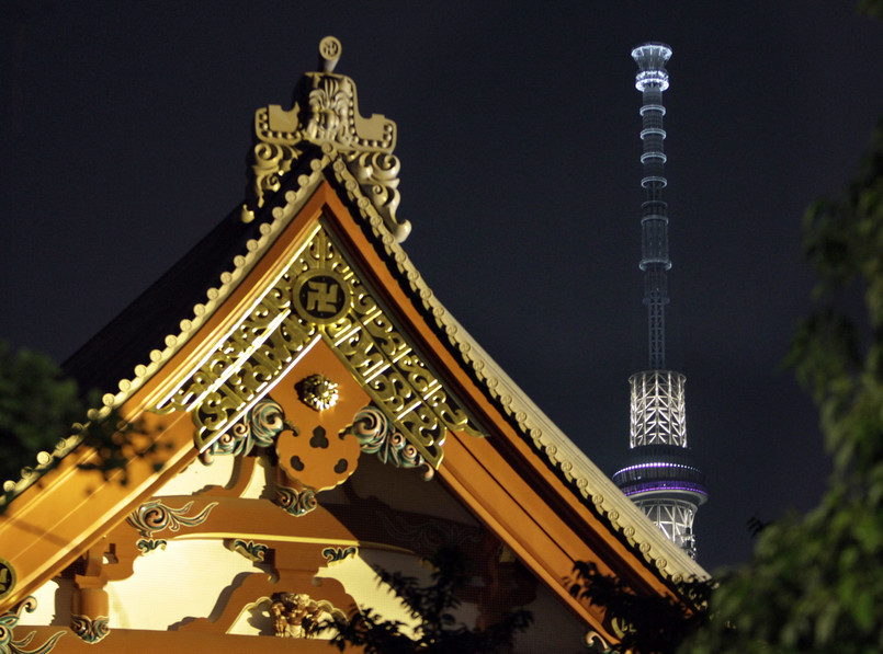 Na wysokości 350 i 400 metrów zainstalowano na Tokyo Skytree dwie platformy widokowe, które będą główną atrakcją turystyczną budowli. W pomieszczeniach liczącego 37 tys. metrów kwadratowych kompleksu znalazły się też liczne restauracje i biura firm, a także planetarium i akwarium. Wieża ma jednak przede wszystkim polepszyć jakość programów radiowych i telewizyjnych odbieranych w stolicy Japonii