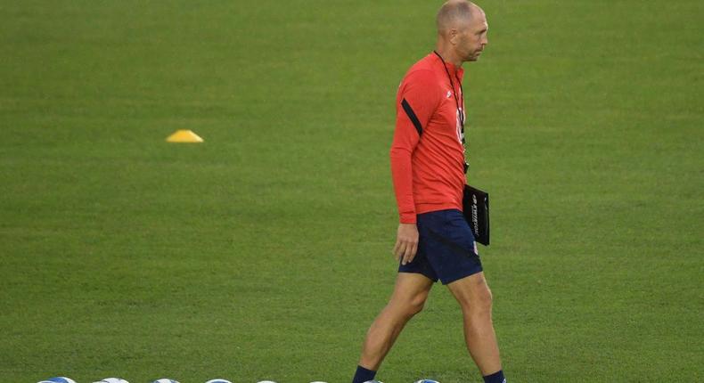 USA coach Gregg Berhalter believes frigid weather conditions will favour his team in World Cup qualifiers this week Creator: Rogelio FIGUEROA