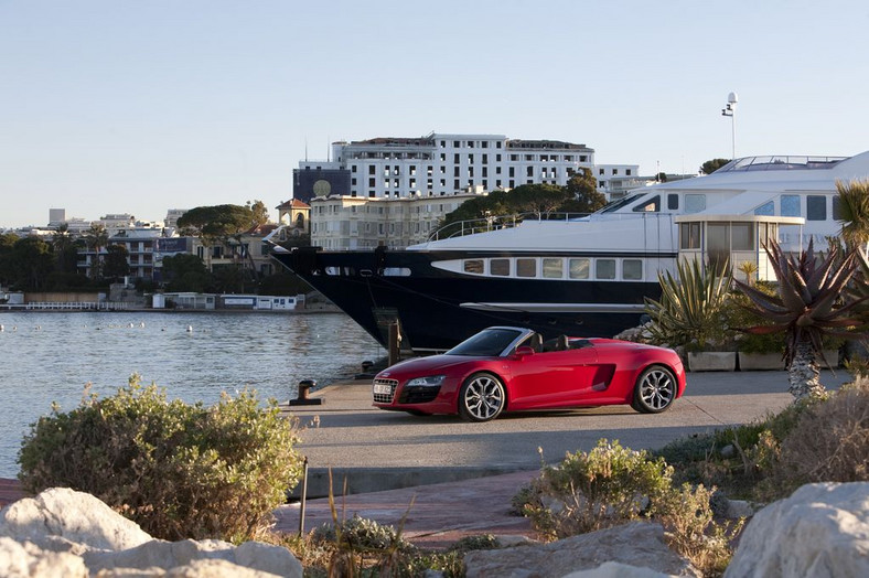 Audi R8 Spyder - supercabrio na wiosnę