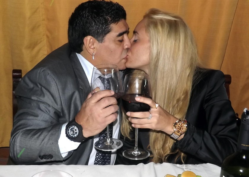 Diego Maradona i Rocio Oliva nie kryją swojej miłości!