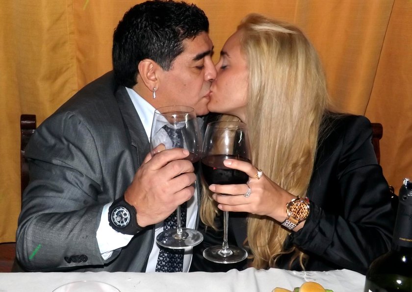 Diego Maradona i Rocio Oliva nie kryją swojej miłości!