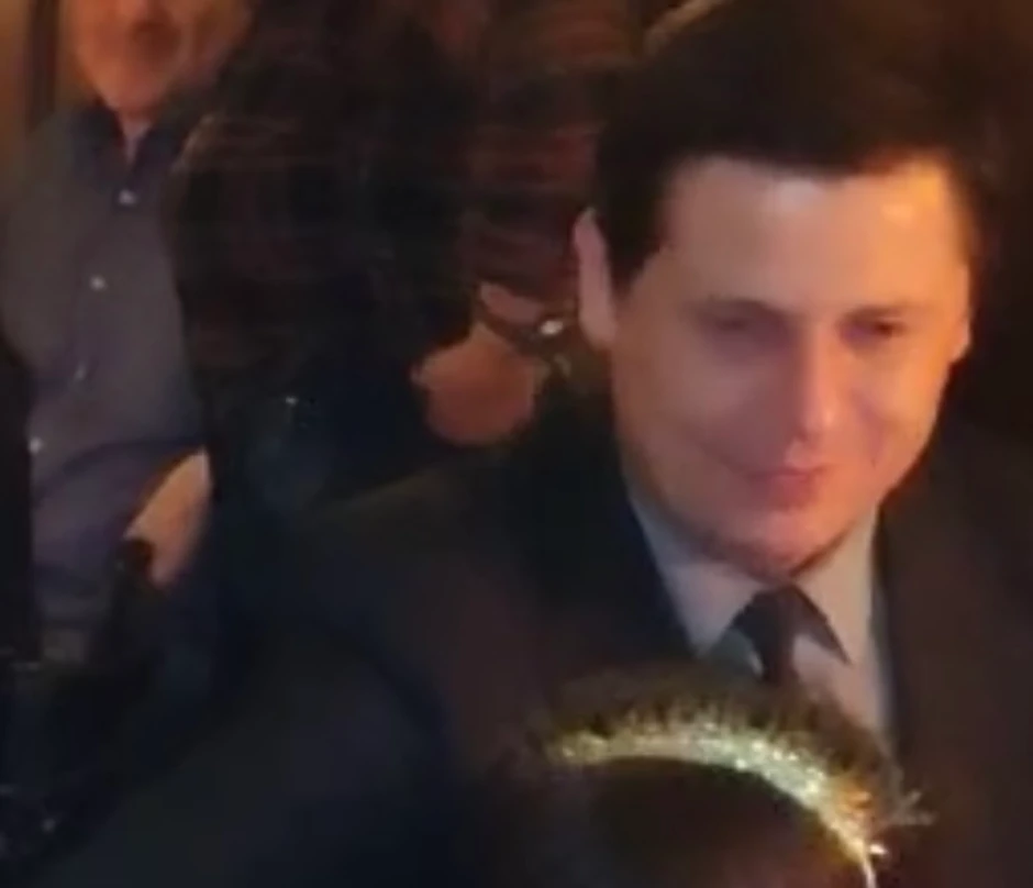 Voja Milošević na rođendanu Jovane Jeremić