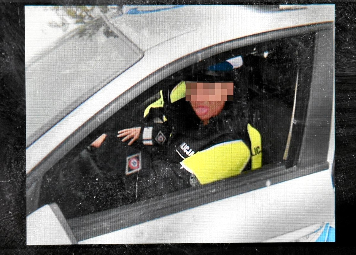 Prostytutka w radiowozie bydgoskiej drogówki