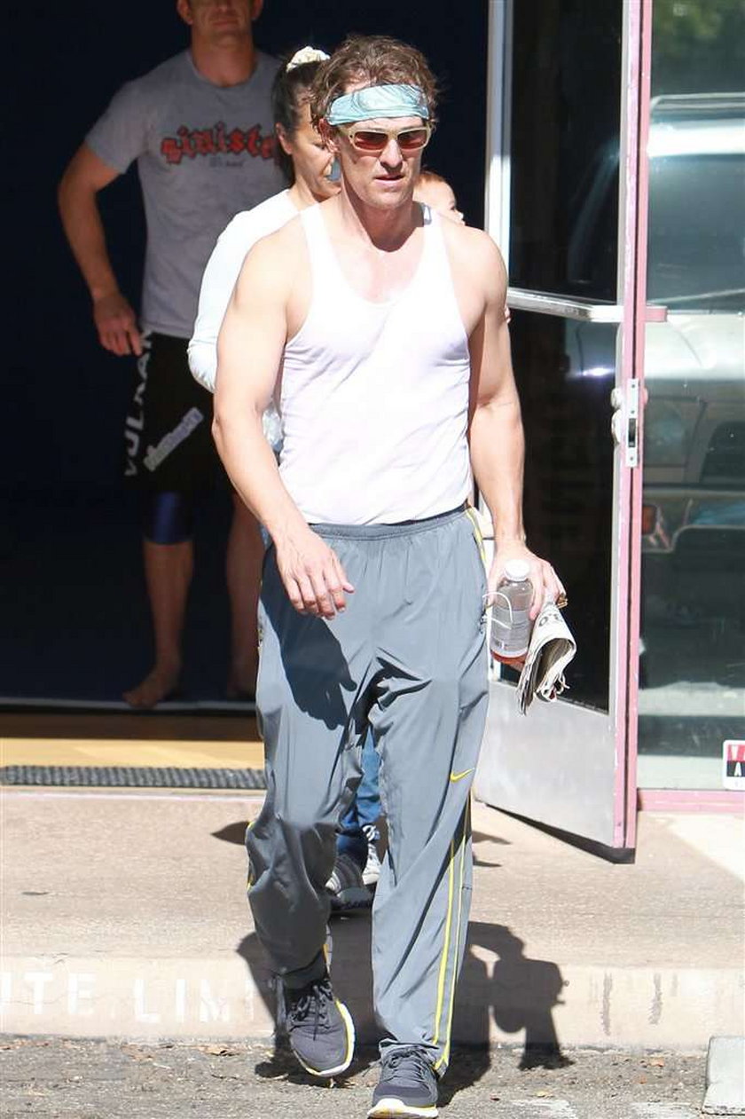McConaughey trenuje ju-jitsu