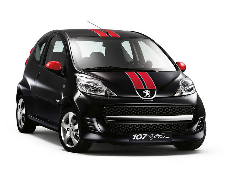 Peugeot 107 GT: sportowy duch dla najmniejszego modelu