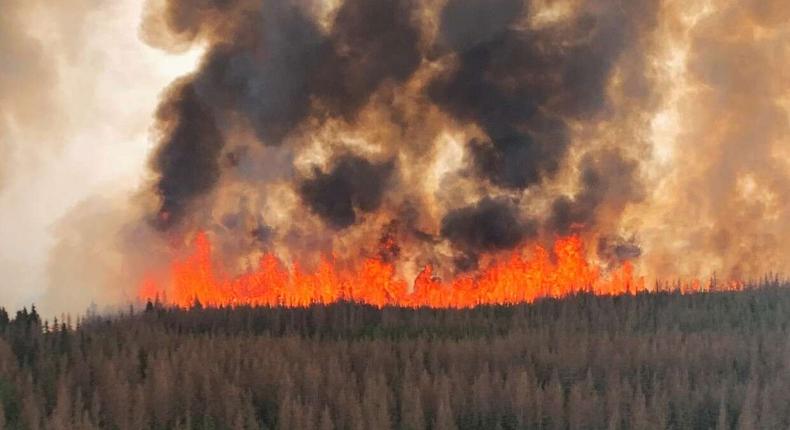 Wildfires in Canada force evacuation of 29,000 people [NBC News]