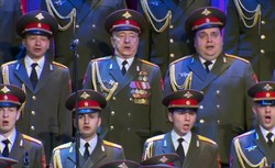 Pierwszy występ Chóru Aleksandrowa po tragicznej katastrofie Tu-154M