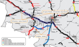 Autostrada A4. Jest umowa na dokumentację rozbudowy odcinka Legnica - Wrocław
