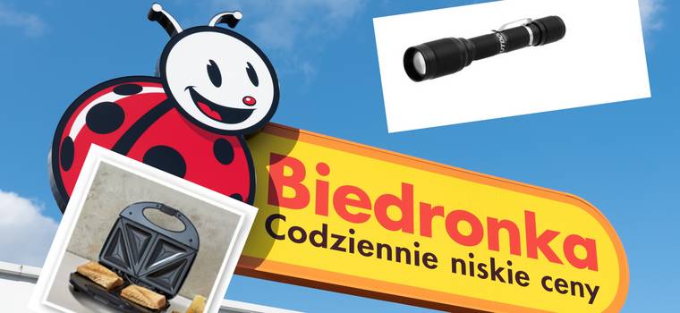 Nowa promocja na elektronikę w Biedronce. Taniej kupimy m.in. latarkę i opiekacz