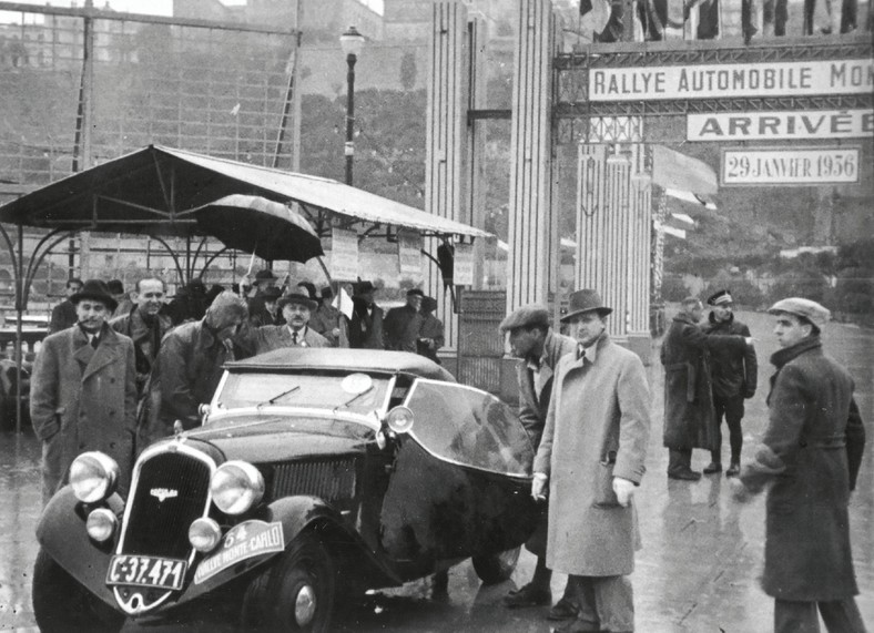 Skoda Popular w Rallye Monte Carlo 1936