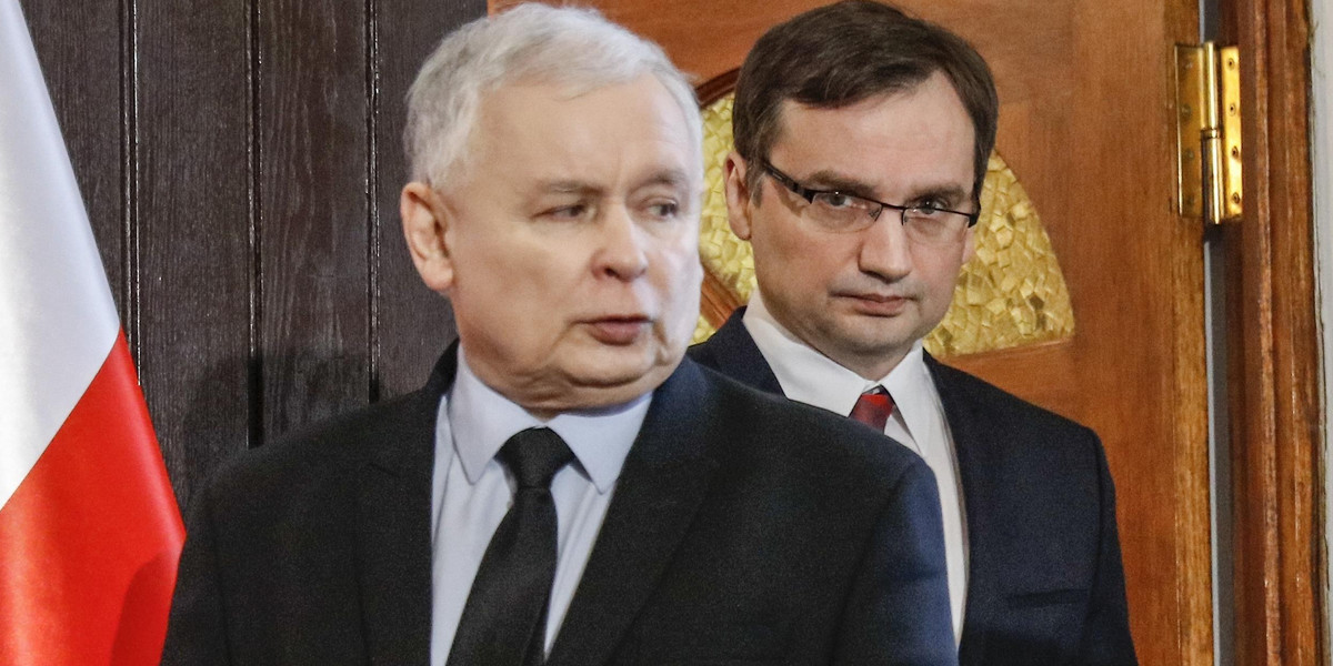 Jarosław Kaczyński i Zbigniew Ziobro