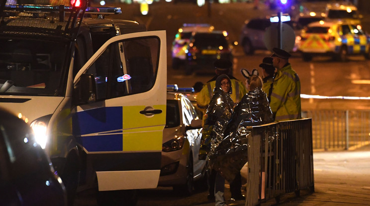 Manchesteri robbantás / Fotó: AFP