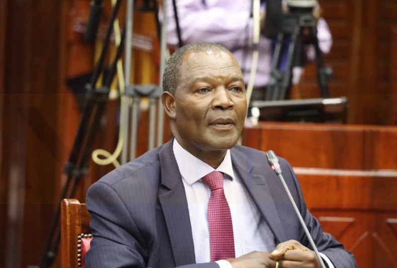 Treasury CS Njuguna Ngung’u when he appeared before the National Assembly Committee on Appointments on October, 18, 2022 
