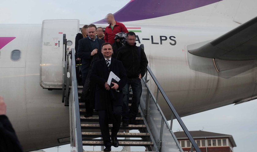 Andrzej Duda już w Londynie