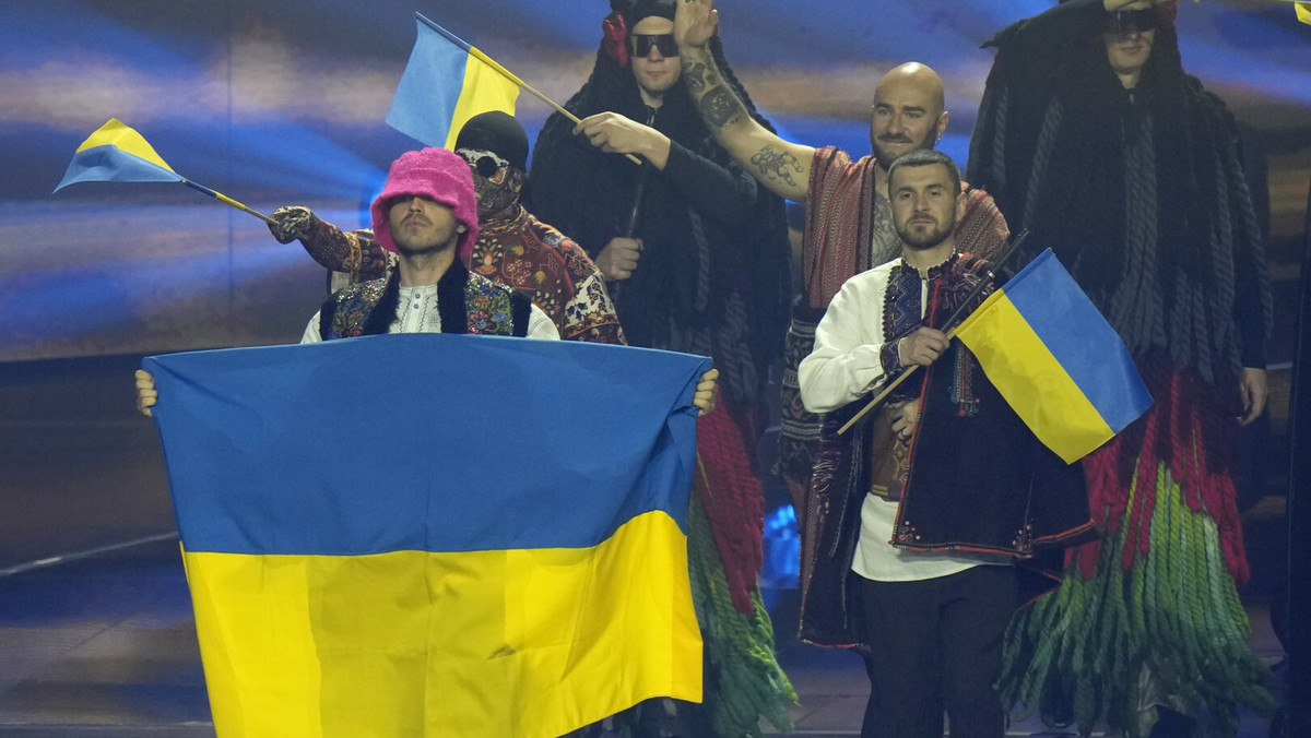 Eurowizja 2022. Kalush Orchestra zwrócili się ze sceny o pomoc Ukrainie